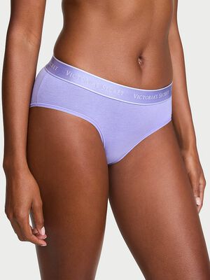 Logo Cotton Hiphugger Panty