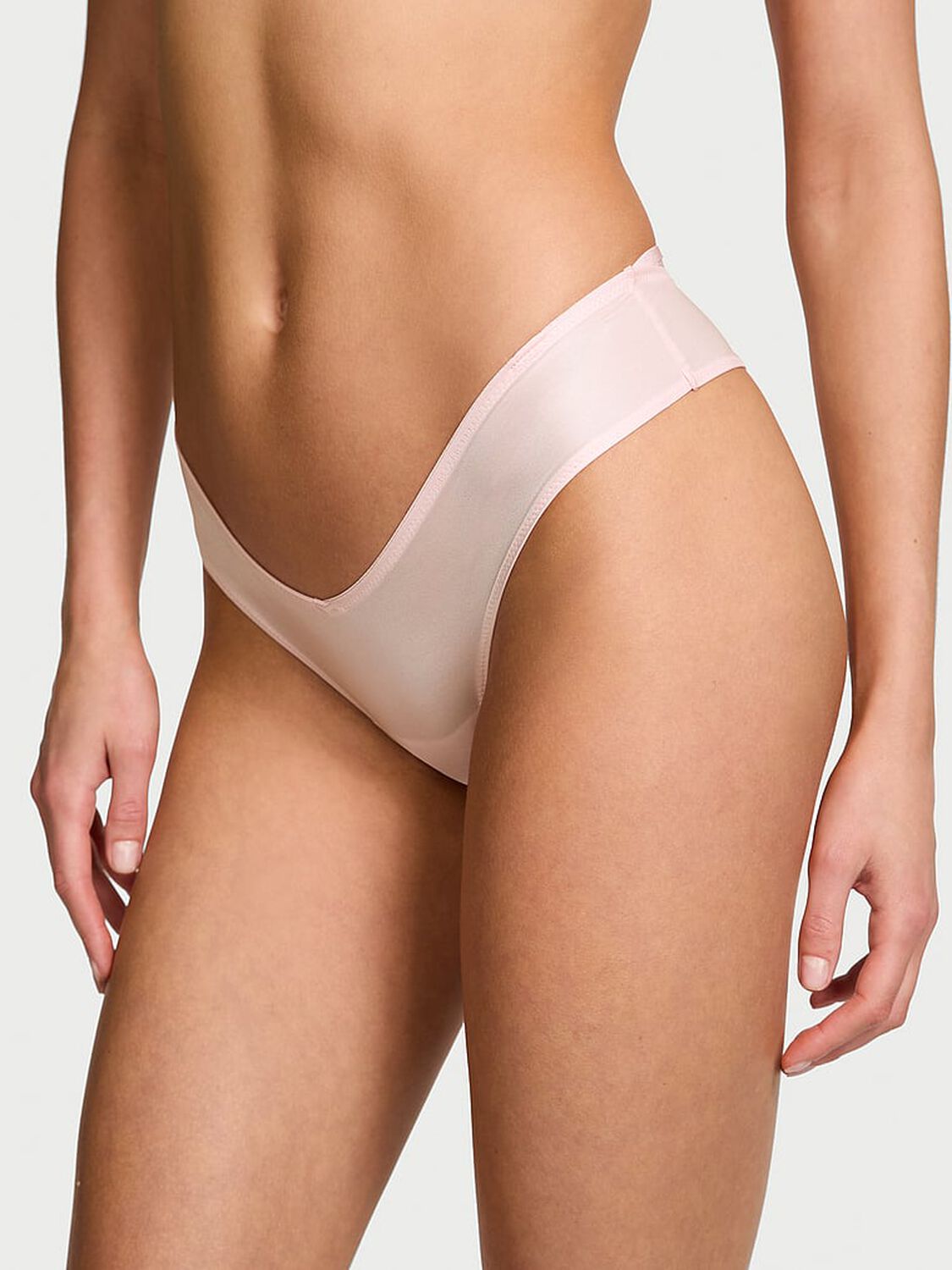 vs Very Sexy Strappy-Back High-Leg Cheeky Panty Angel Pink 1 of 4 
