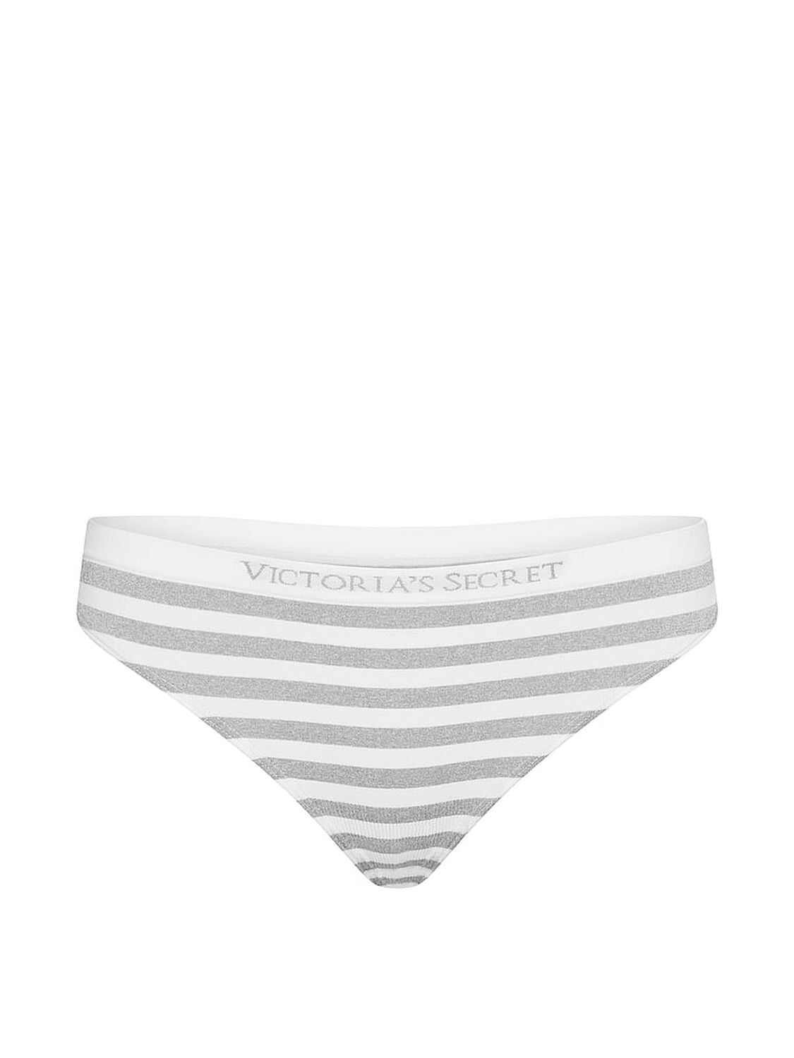 vs Seamless Seamless Thong Panty Grey Beach Stripe 3 of 3 