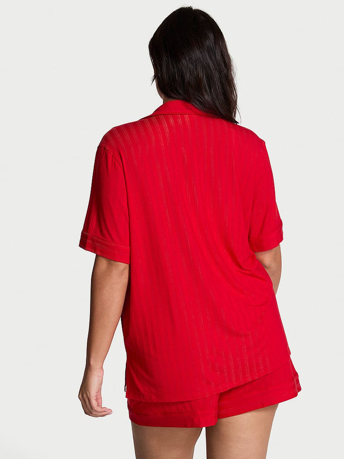 vs Victoria's Secret Ultra-Fine Modal Short Pajama Set Lipstick 2 of 2 