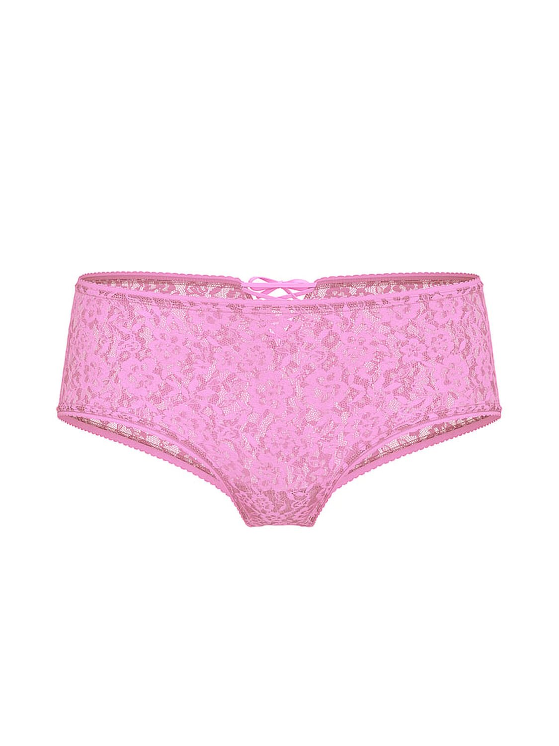vs The Lacie Lacie Lace-Up Bow Cheeky Panty Pink Lilac 3 of 3 