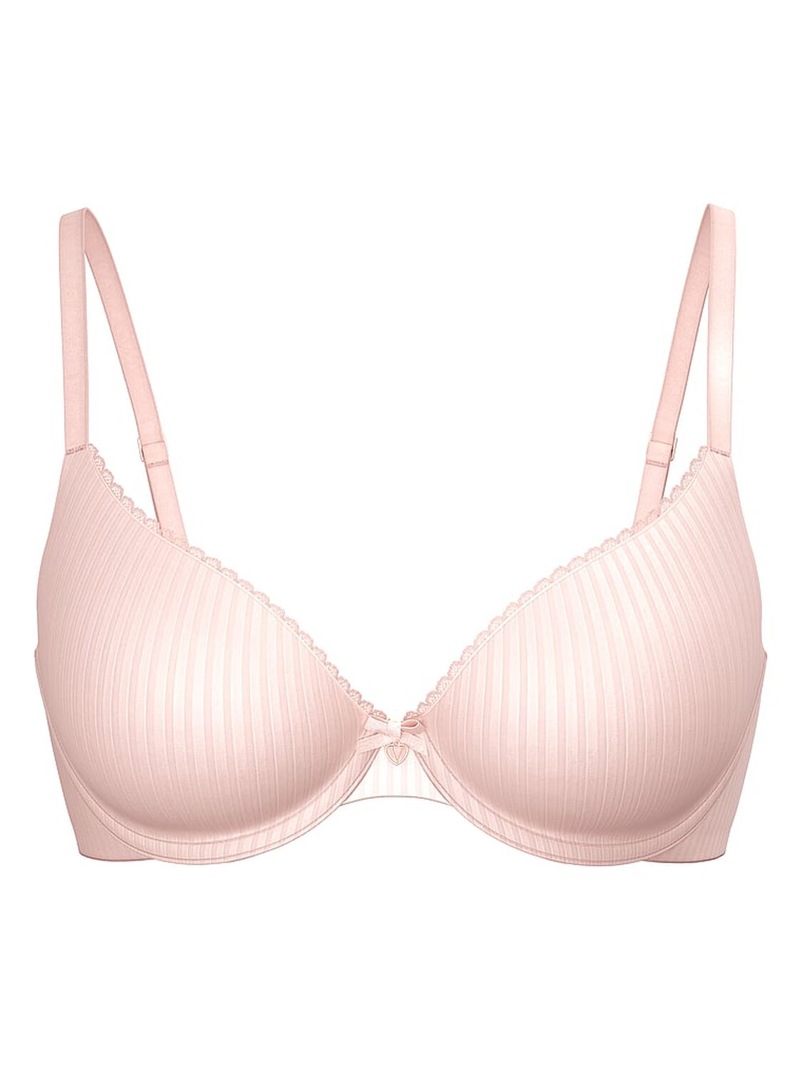 vs Body By Victoria Lightly Lined Full-Coverage Bra Purest Pink 3 of 3 