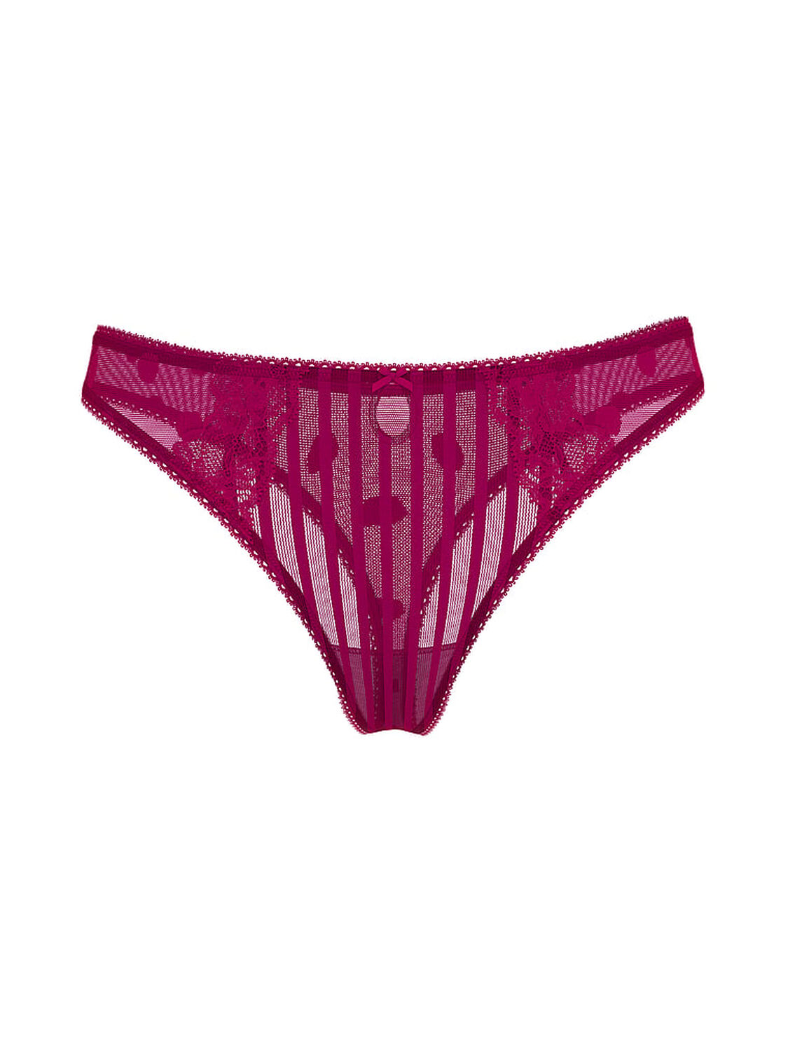 vs The Lacie Lacie Sheer Heritage Thong Panty Fresh Jam 3 of 4 