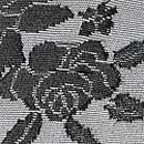 Red Rose Printed Thigh Highs, Black, swatch
