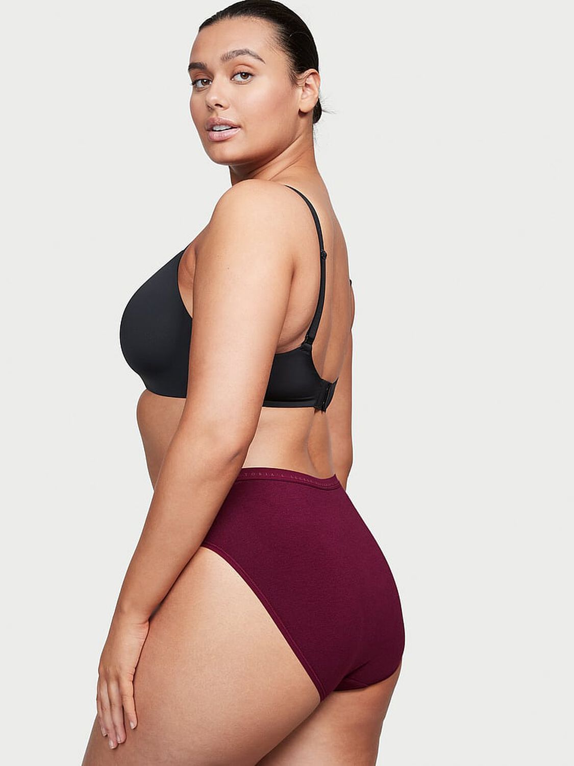 vs Victoria's Secret Stretch Cotton High-Leg Brief Panty 2 of 4 