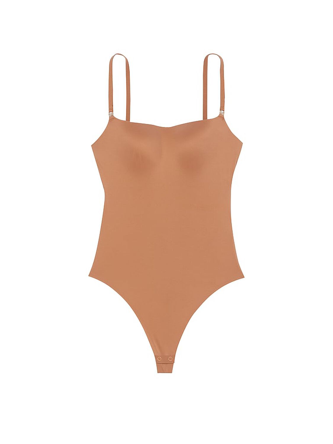 vs Victoria's Secret BODYWEAR by Victoria with FeatherSoft™ Innovation Lightly Lined Bodysuit Toffee 3 of 4 
