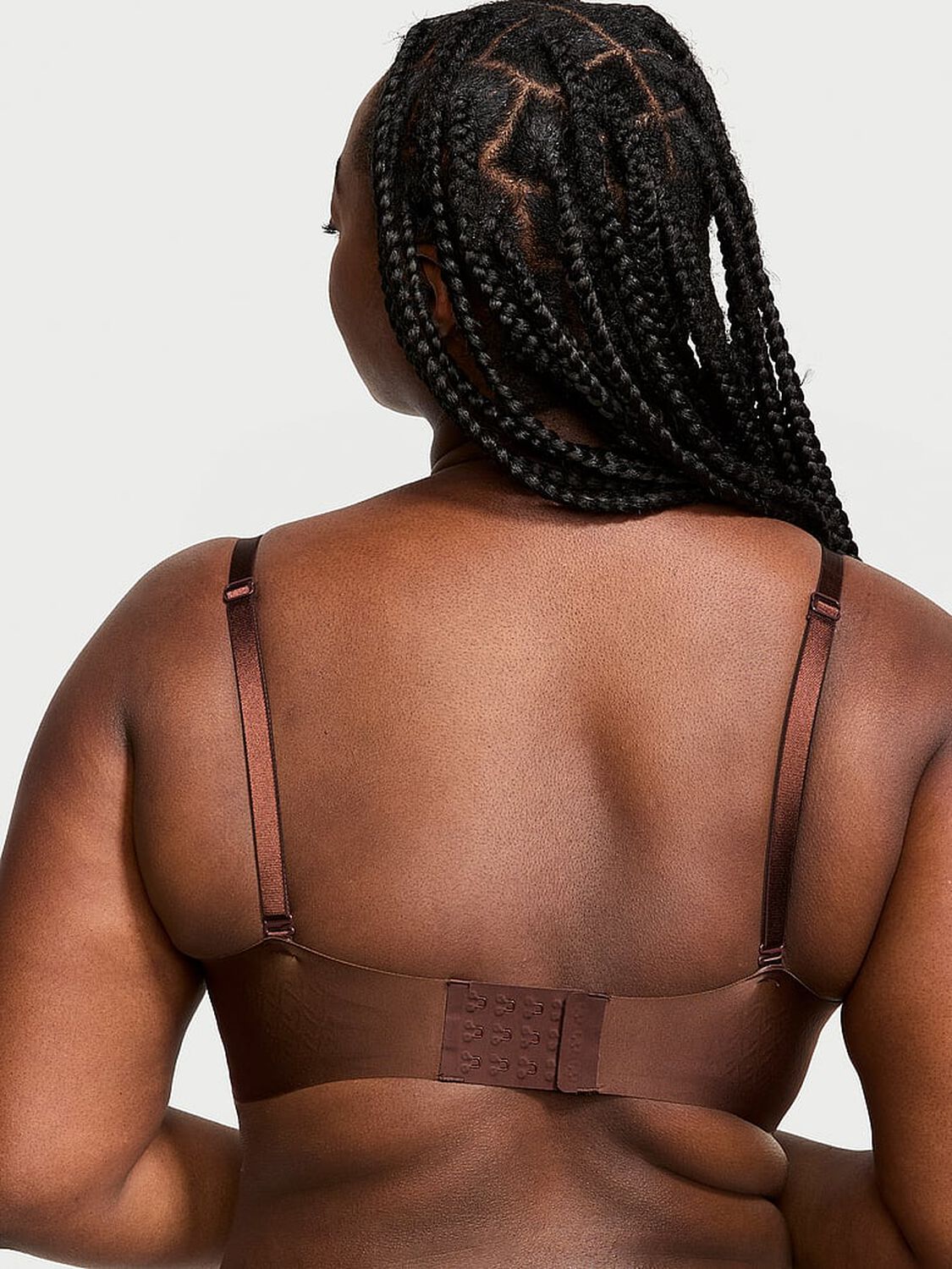 vs Victoria's Secret Bare Open Plunge Bra Ganache 2 of 4 