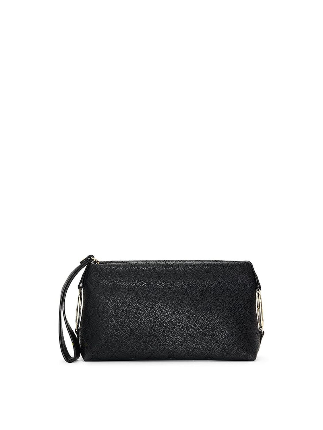 vs Victoria's Secret Wristlet Zip Clutch Black 1 of 3 