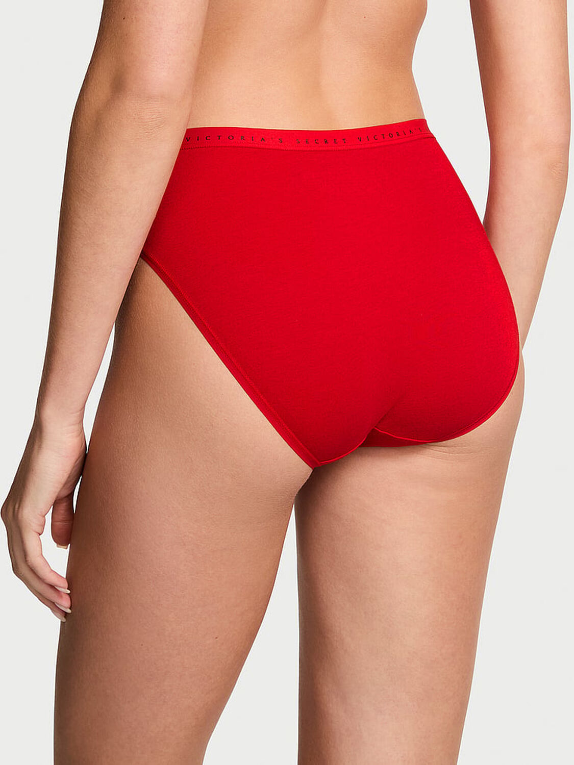 vs Victoria's Secret Stretch Cotton High-Leg Brief Panty 2 of 2 
