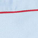 Glazed Satin Long Pajama Set, LIGHT BLUE, swatch