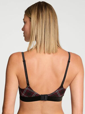 Shine Patch Velvet Lightly Lined Wireless Bra