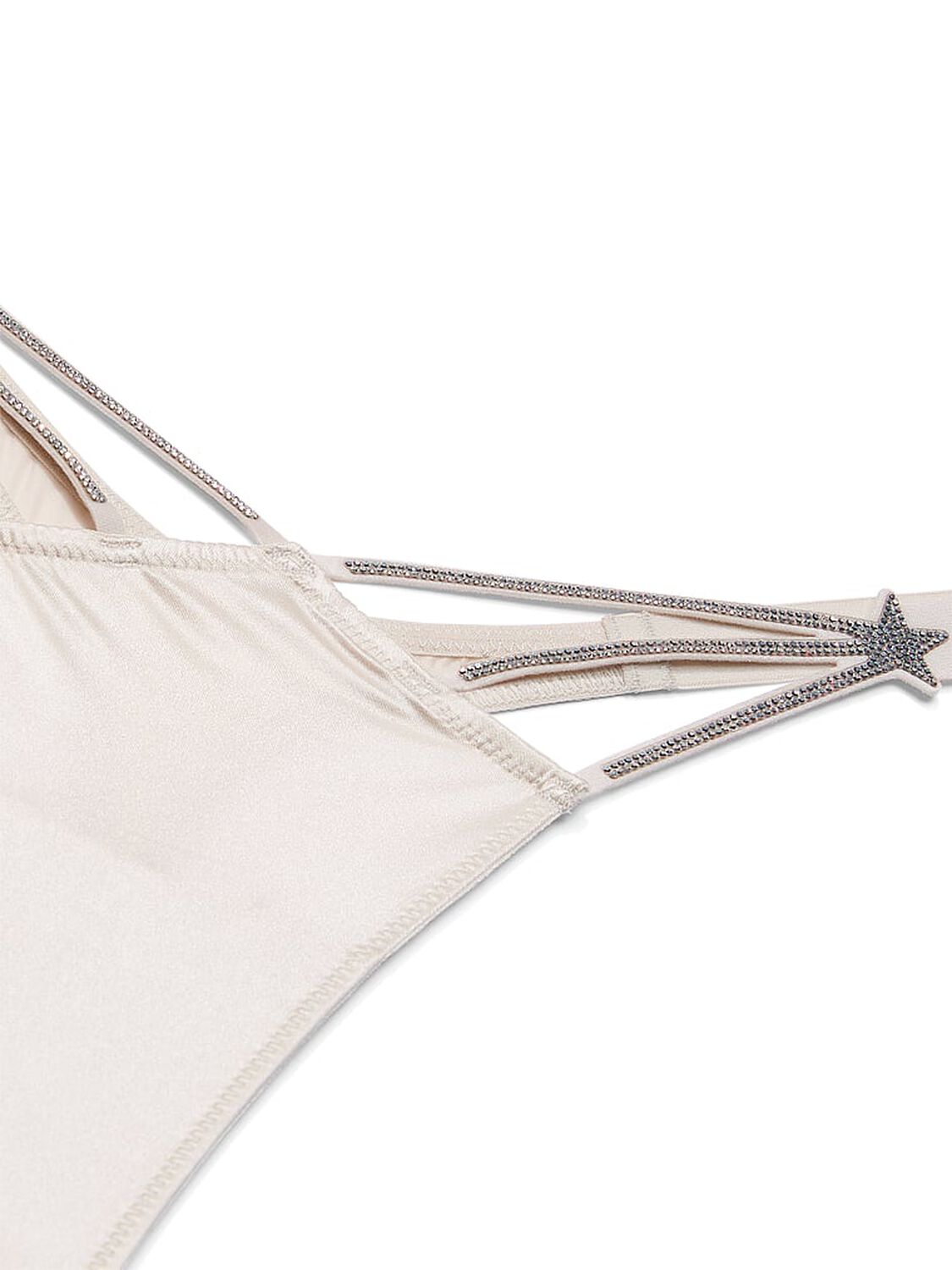 vs Very Sexy Starstruck Shine High-Leg Thong Panty Delfin Grey 4 of 4 