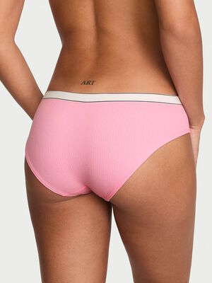 Seamless Logo Rib Hiphugger Panty