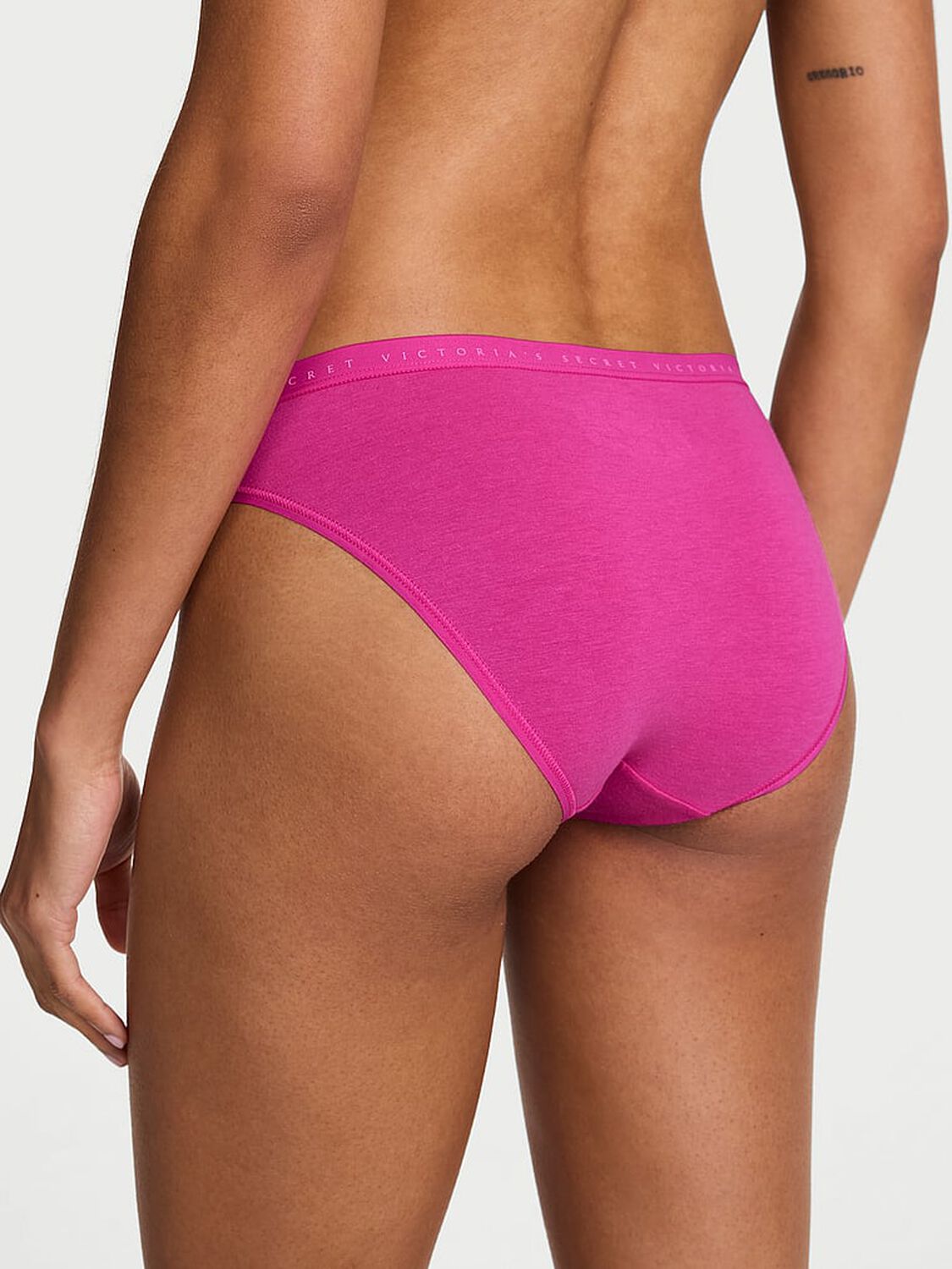 vs Victoria's Secret Stretch Cotton Bikini Panty 2 of 2 