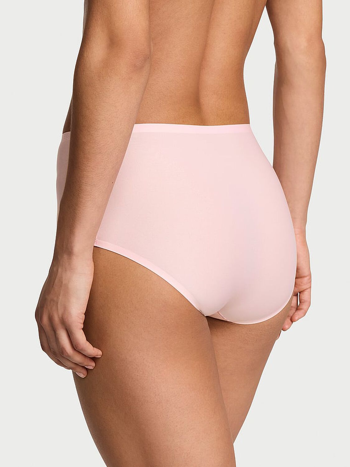 vs Body By Victoria Body by Victoria Flex Mid-Rise Modern Brief Panty Angel Pink 2 of 3 
