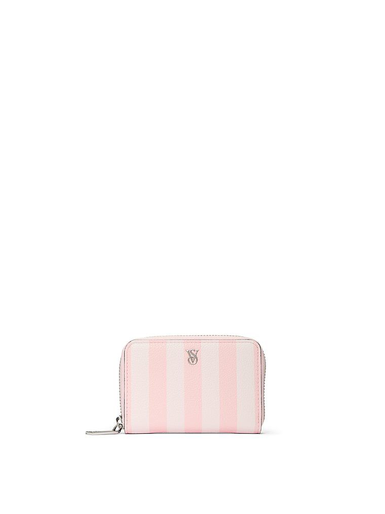 Small Wallet with Zip Heritage Stripe One Size | Victoria's Secret
