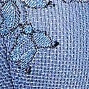 Bombshell Add-2-Cups Denim Rose Lace Push-Up Bra, Denim Blue, swatch
