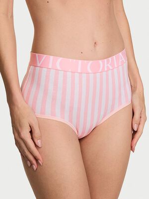 Exploded Logo Cotton Modern Brief Panty