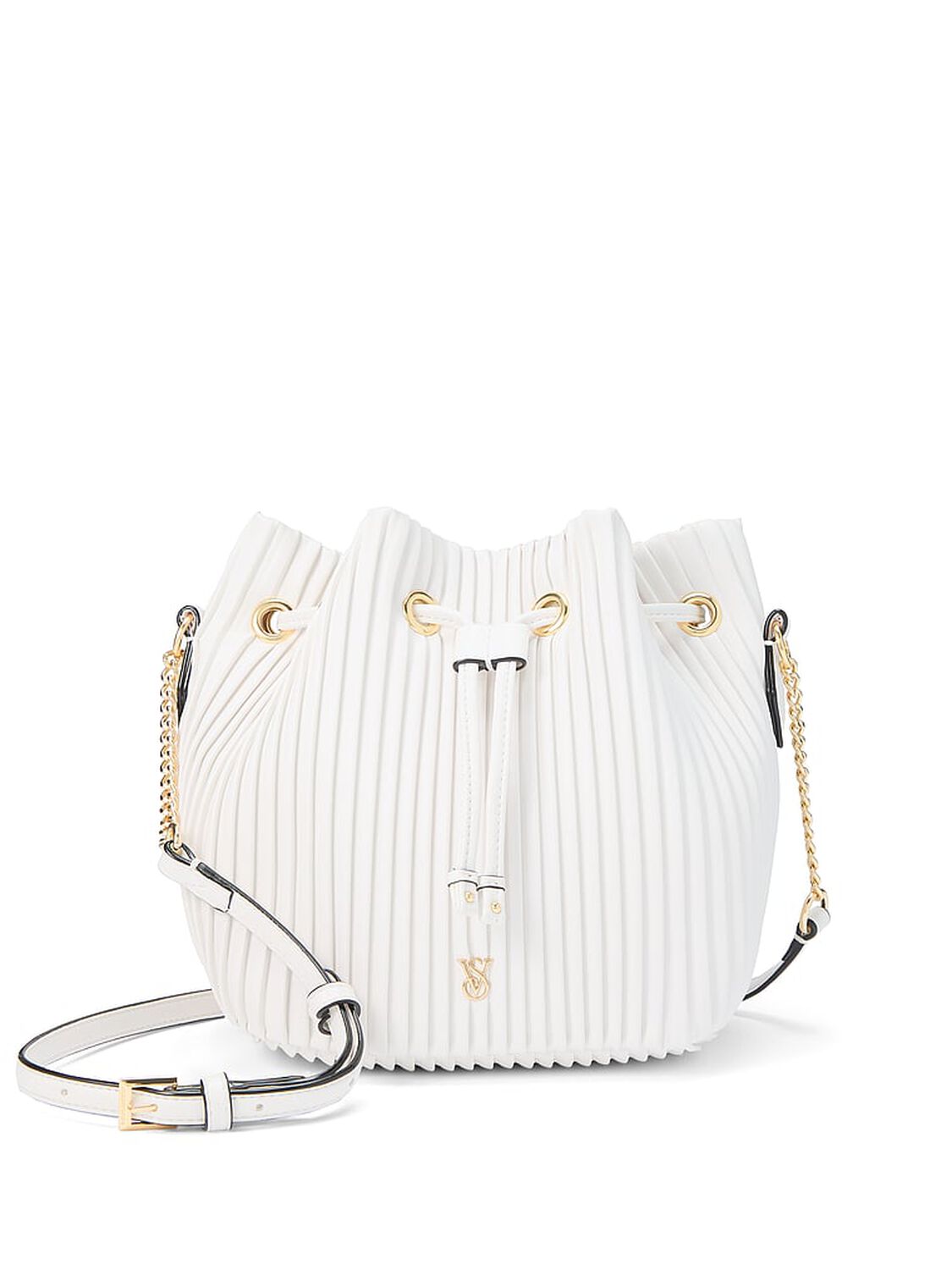vs Victoria's Secret Mini Bucket Bag Coconut White 1 of 3 