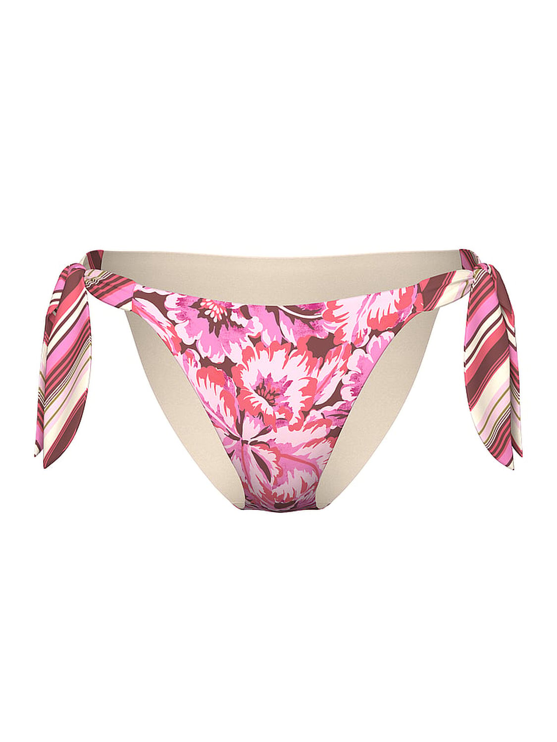 vs Victoria's Secret Swim Boho Beach Tie-Side Bikini Bottom 3 of 3 
