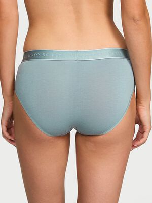 Logo Cotton Hiphugger Panty