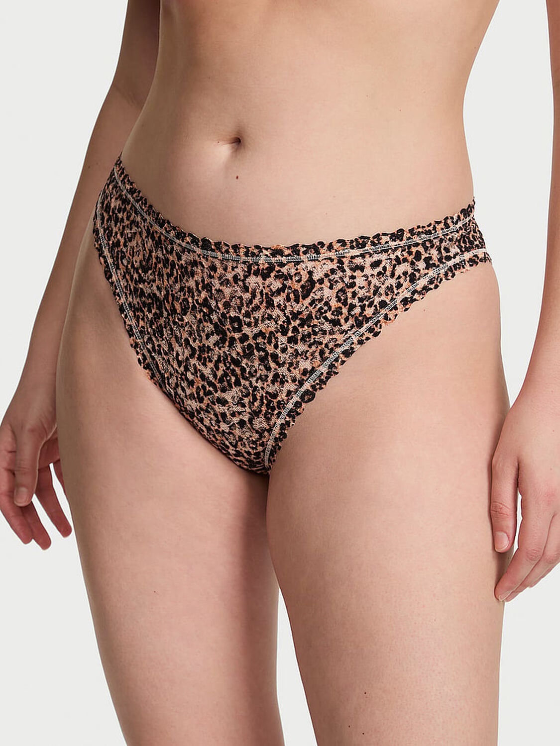 vs The Lacie Lace Brief Panty Natural Leopard 1 of 4 