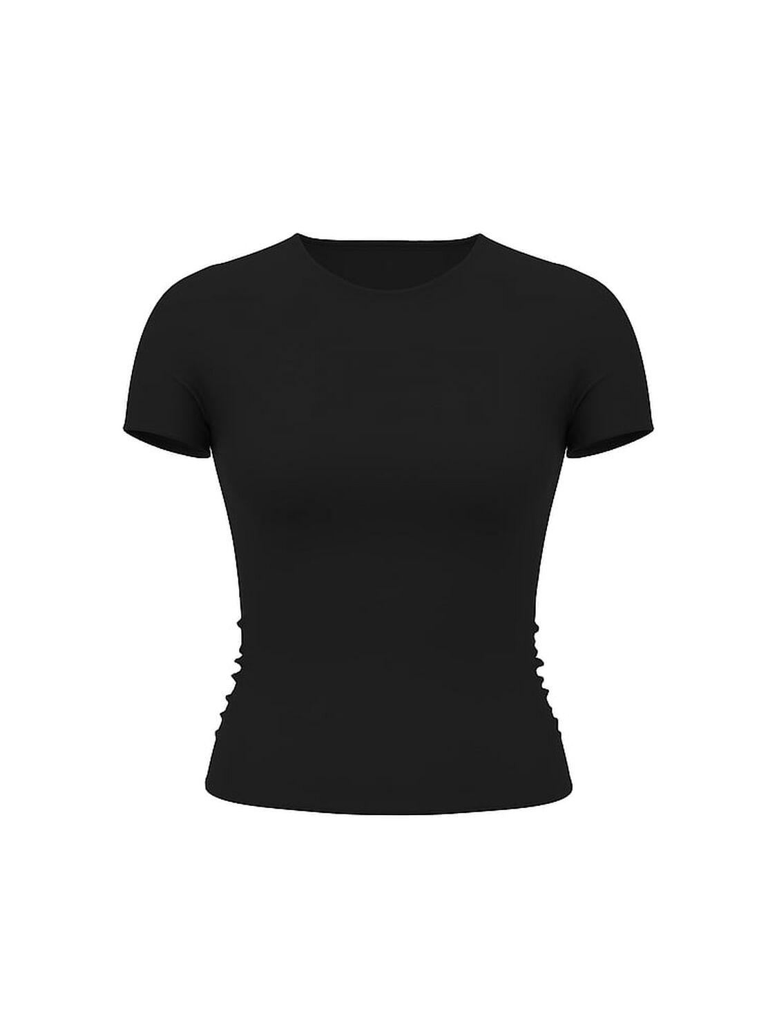 vs Victoria's Secret Bodywear by Victoria with FeatherSoft™ Innovation Tee Black 3 of 4 