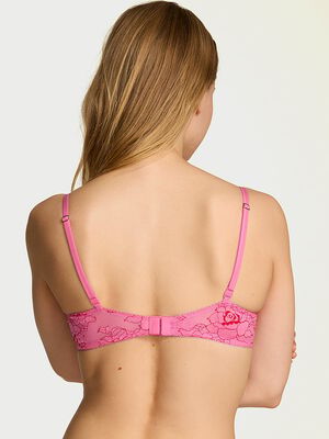 Rose Lace Push-Up Bra