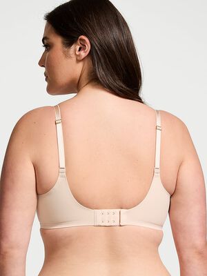 Smooth Lightly Lined Plunge Demi Bra