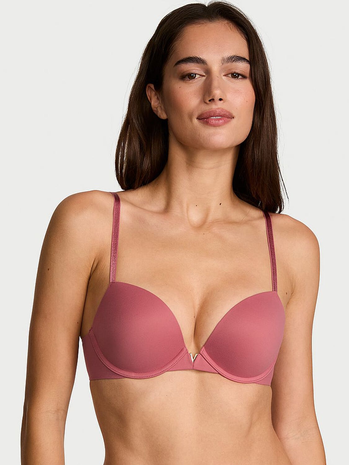 vs Love Cloud Smooth Push-Up Bra Seductive Rose 1 of 3 