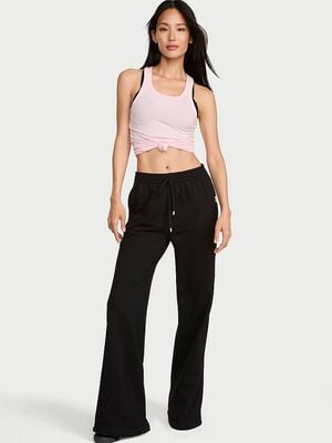 Effortless Fleece Wide-Leg Sweatpant