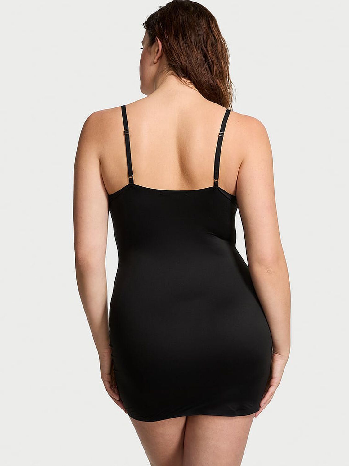 vs Victoria's Secret BODYWEAR by Victoria with FeatherSoft™ Innovation Slip Dress Black 2 of 4 