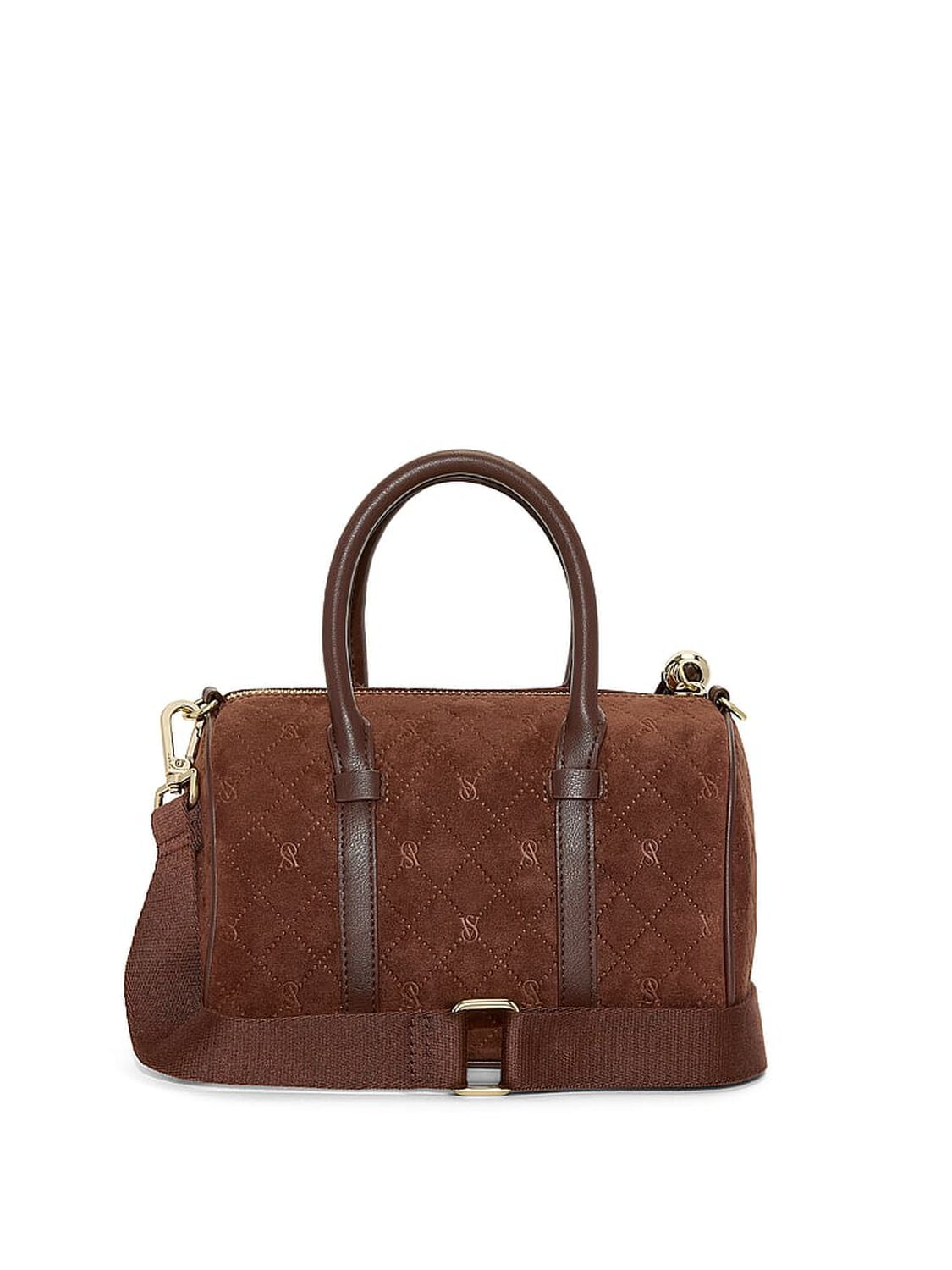 vs Victoria's Secret Mini Duffle Crossbody Bag Ganache 2 of 2 
