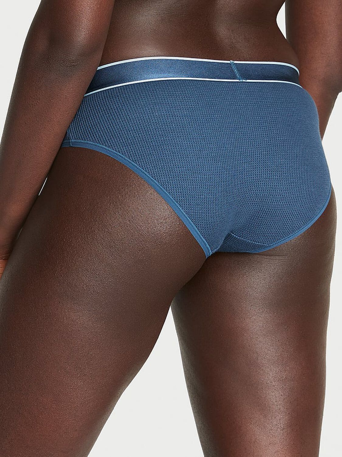 vs Cotton Logo Cotton Waffle Hiphugger Panty 2 of 4 