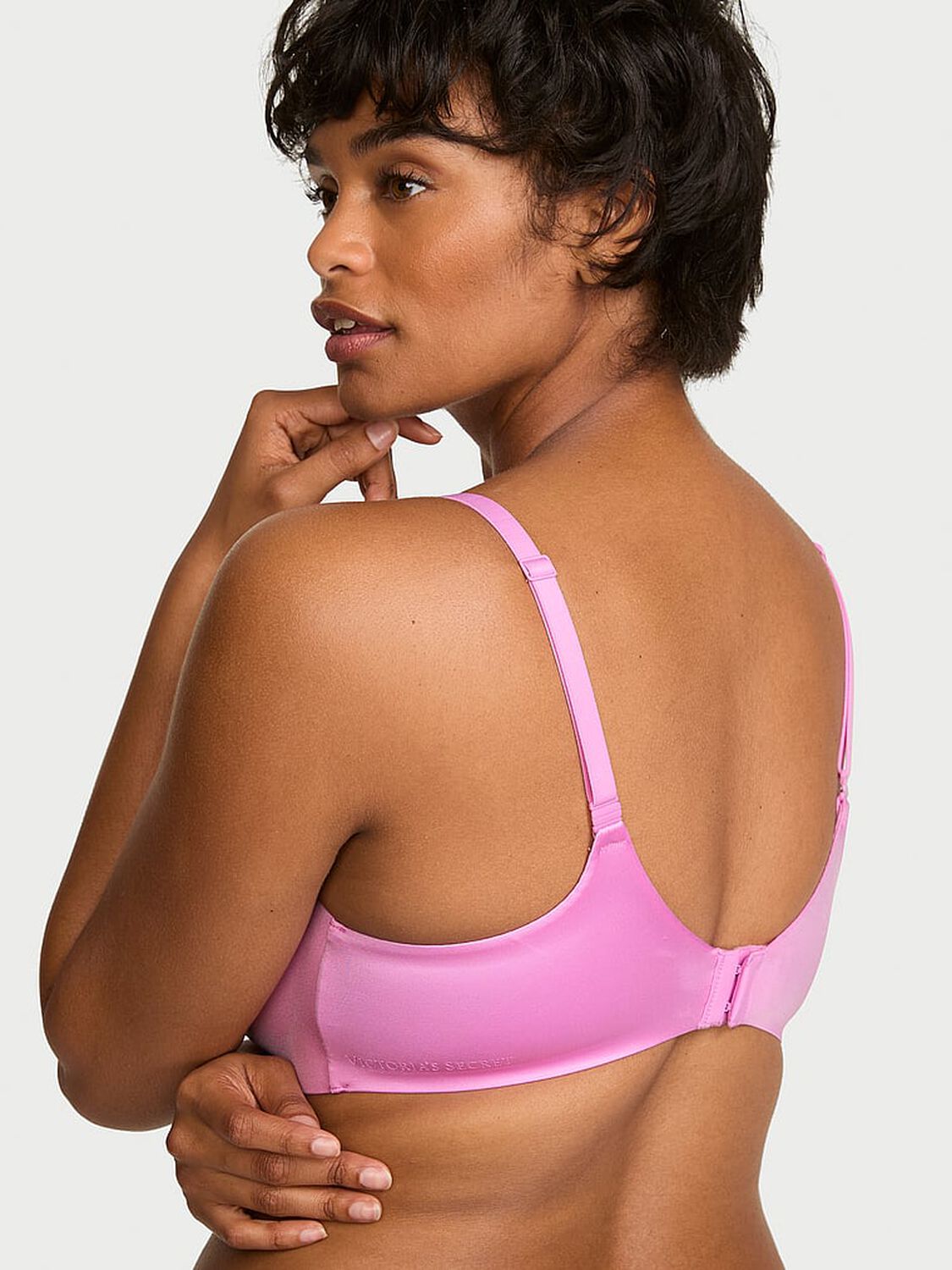 vs Body By Victoria FlexFactor Lightly Lined Balconette Bra Pink Lilac 2 of 4 