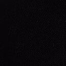 Beachwear Mesh Cowl-Neck Halter Top, Pure Black, swatch