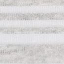 Cotton Lace-Waist Cheeky Panty, White & Grey Stripes, swatch