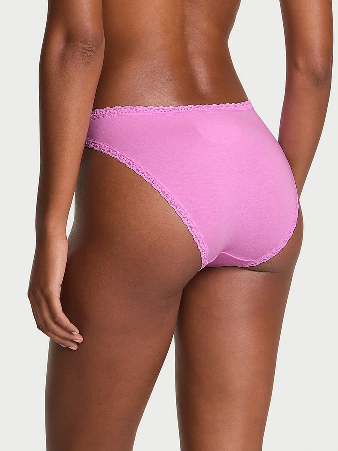 vs Dream Angels Lace Brazilian Panty Royal Pink 2 of 4 