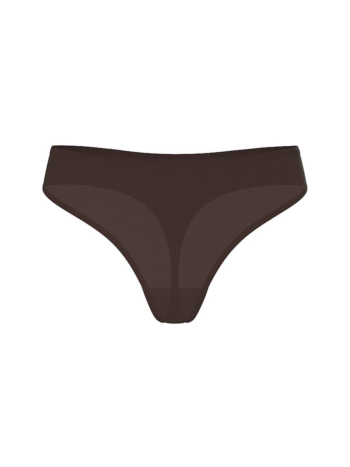 vs Body By Victoria Body by Victoria Flex Mid-Rise Thong Panty French Roast 3 of 3 