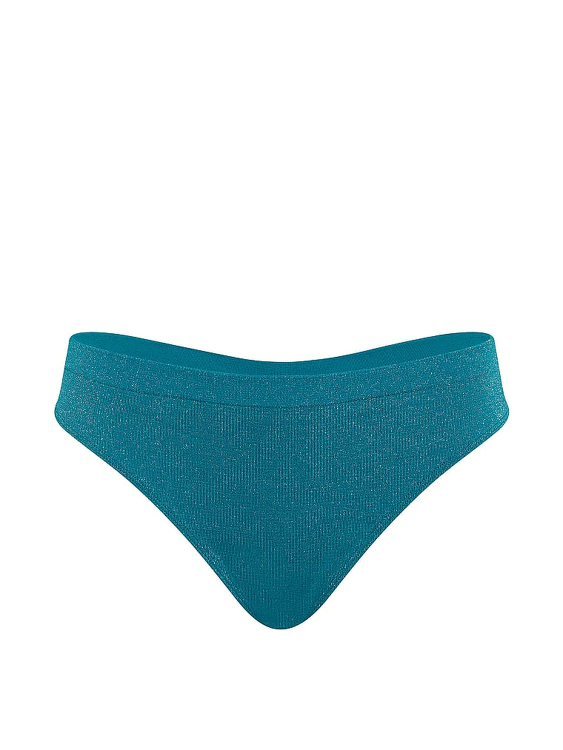 vs Seamless Seamless Shimmer Thong Panty Parrot Blue 3 of 3 