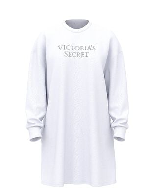 100% Cotton Long-Sleeve Sleep Tee