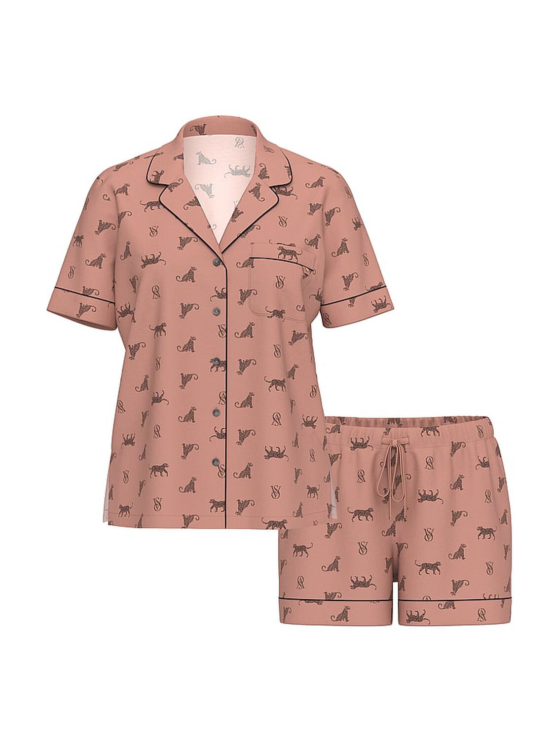 vs Victoria's Secret Modal Soft Short Pajama Set 3 of 3 