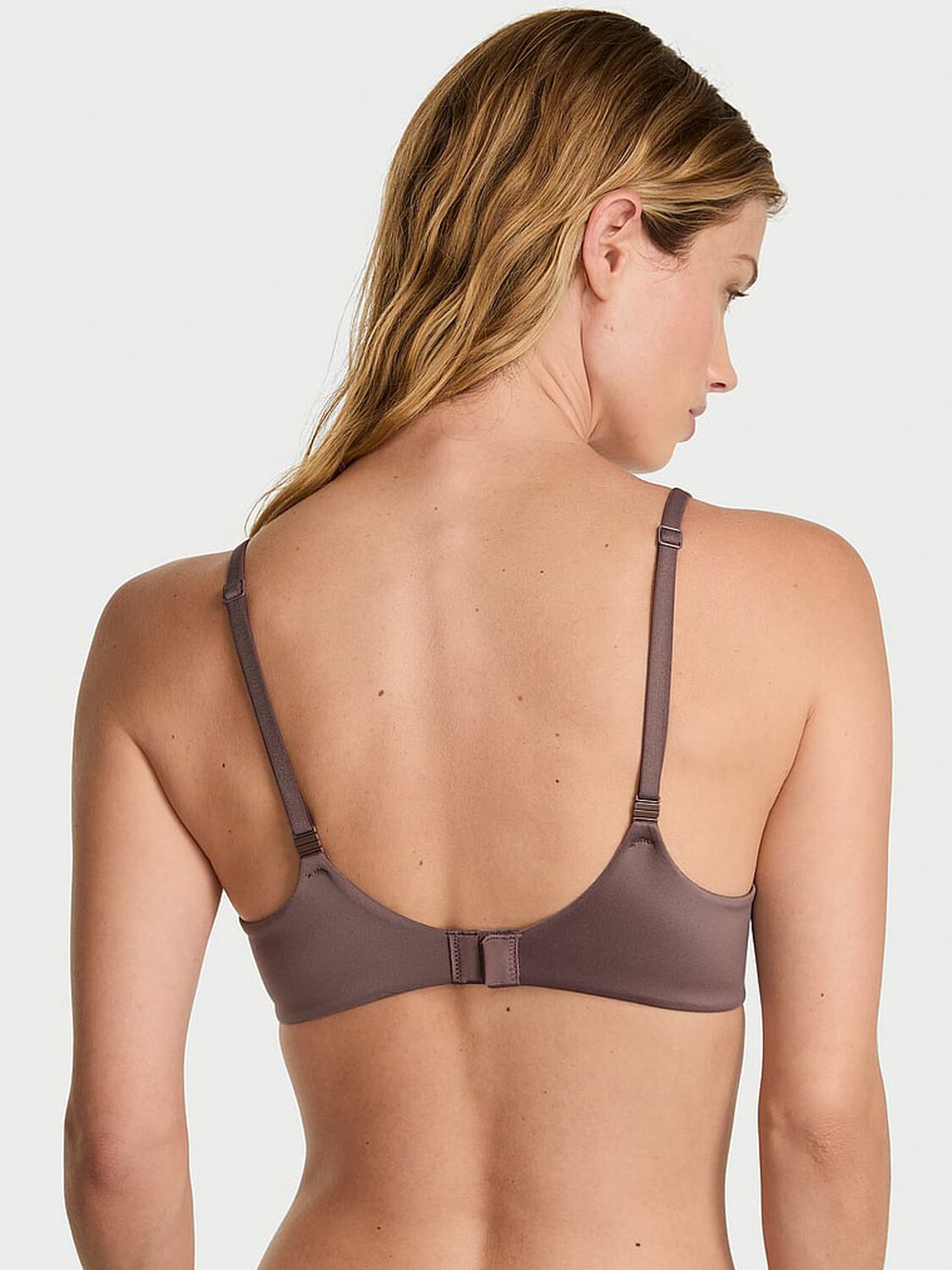 vs Body By Victoria Perfect Shape Push-Up Smooth Bra Cloudy Grey 1 of 3 