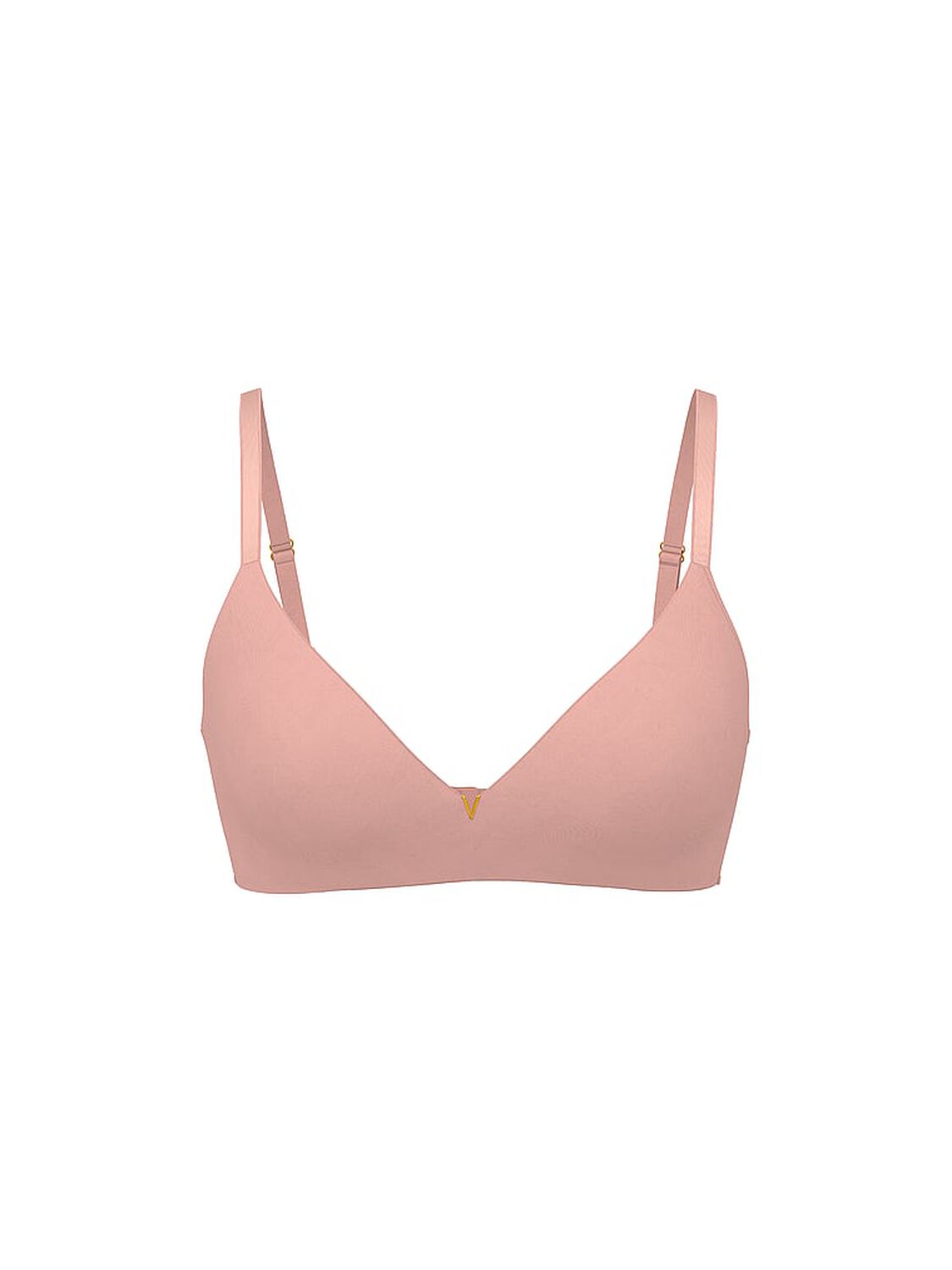 vs Dream Angels Wireless Push-Up Bra Royal Pink 1 of 4 