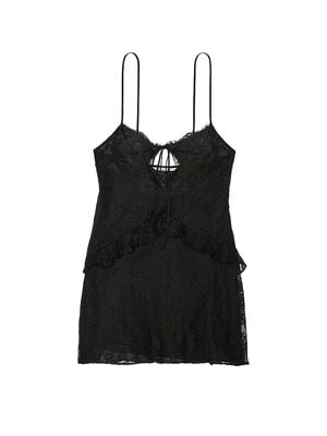 Dare to Dream Lace Flounce Mini Slip