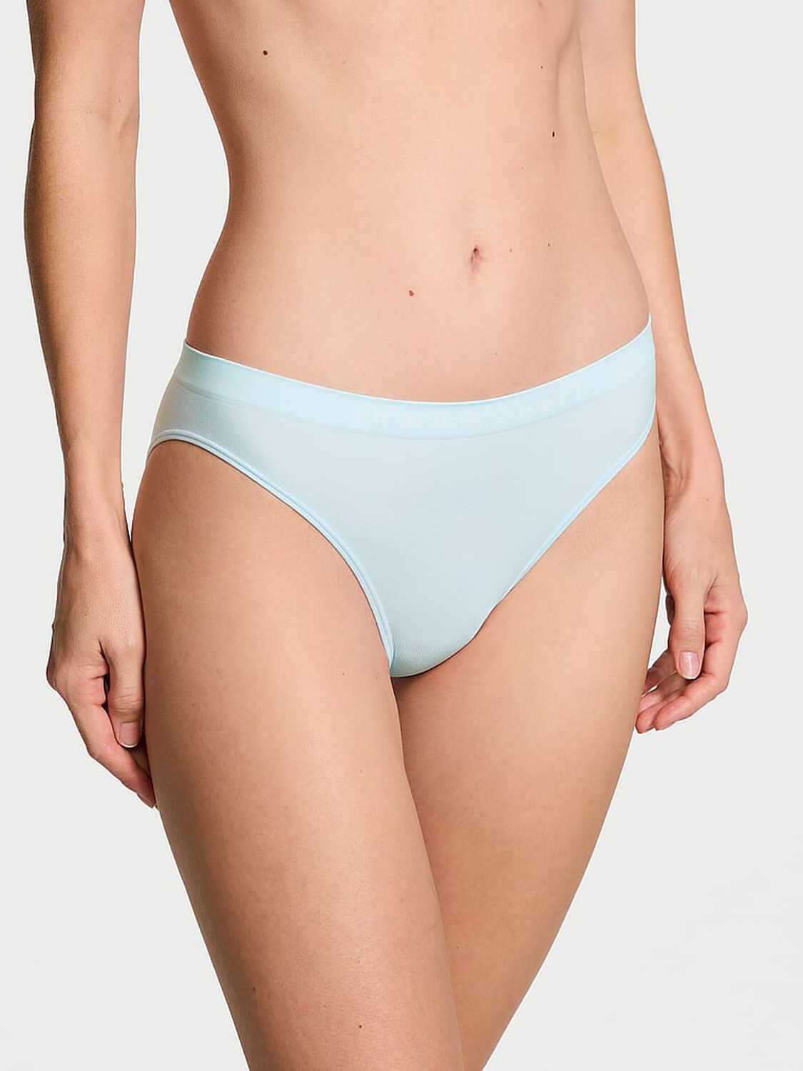 vs Seamless Seamless Bikini Panty Soft Sky 1 of 3 