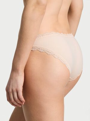 Lace-Trim Bikini Panty