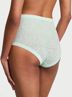 No-Show Leopard Lace Modern Brief Panty