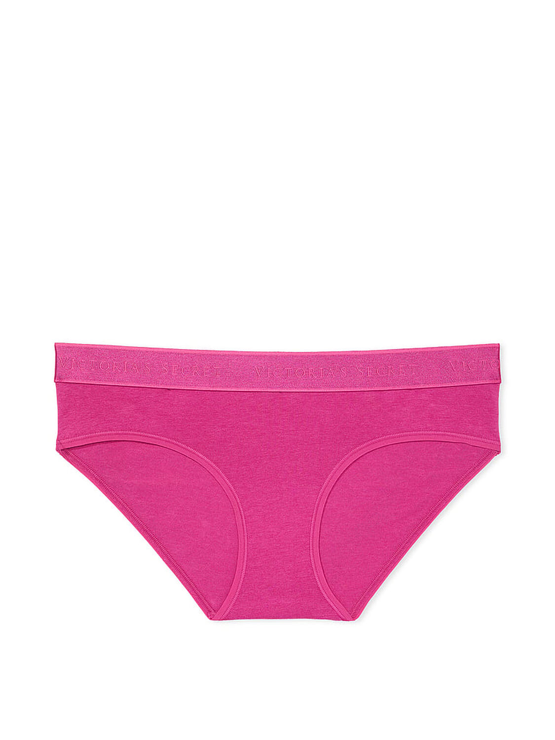 vs Cotton Logo Cotton Hiphugger Panty Luscious Rose 3 of 3 