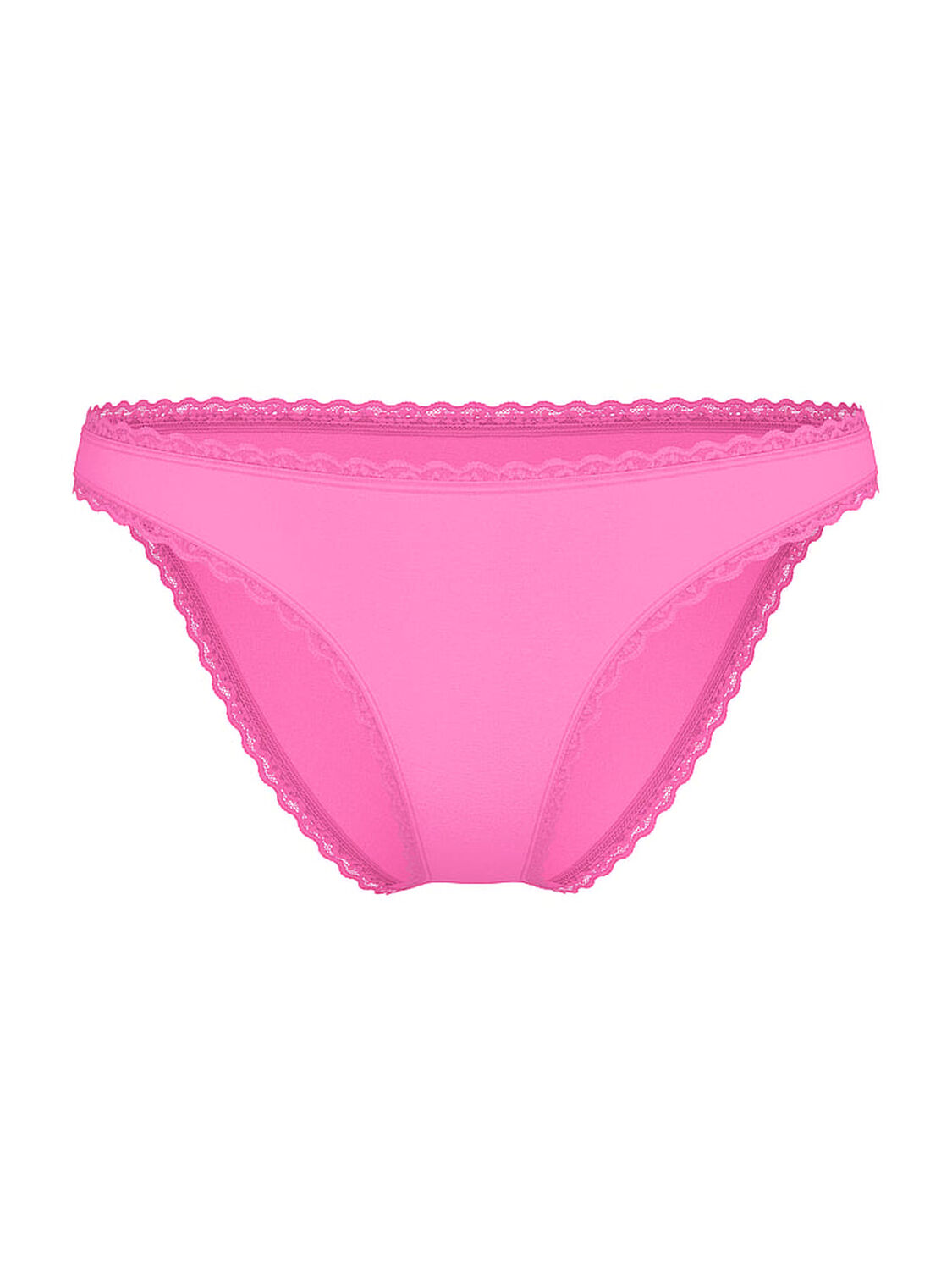 vs The Lacie Lace-Waist Bikini Panty Ultra Pink 3 of 3 